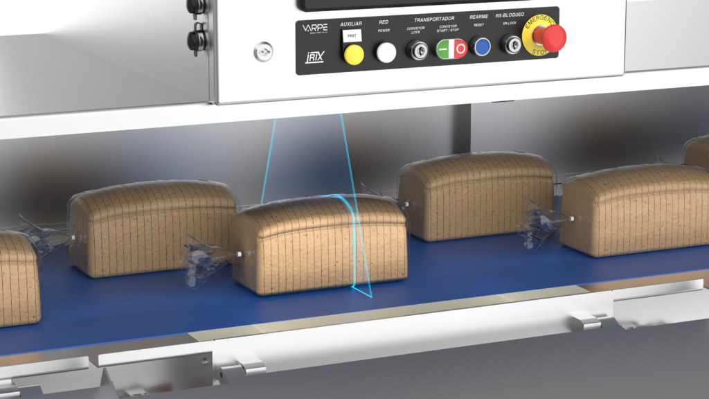 inspección por rayos X bakery